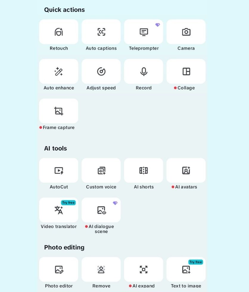 CapCut Export Screen