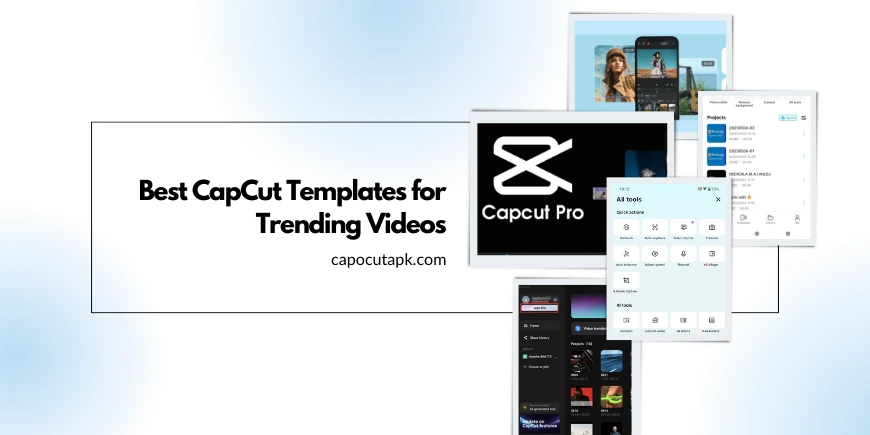 Trending CapCut Templates Hero Image