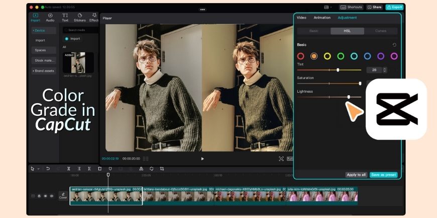 Color Grading Hero Image