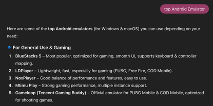 Download an Android Emulator for Mac