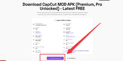 Download the CapCut APK File